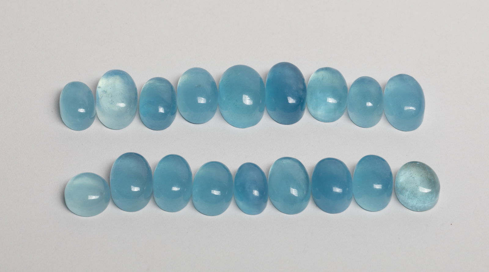 High Quality Clear Aquamarine Cut Stones (1 of 7)