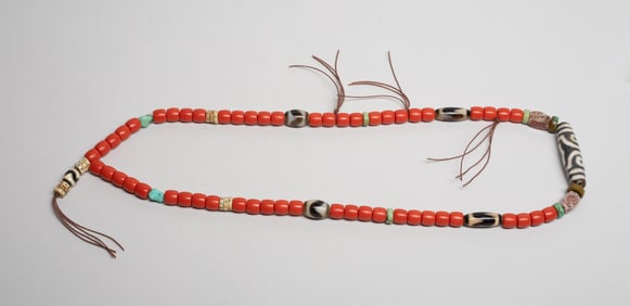 Rare Chinese Export Prayer Beads