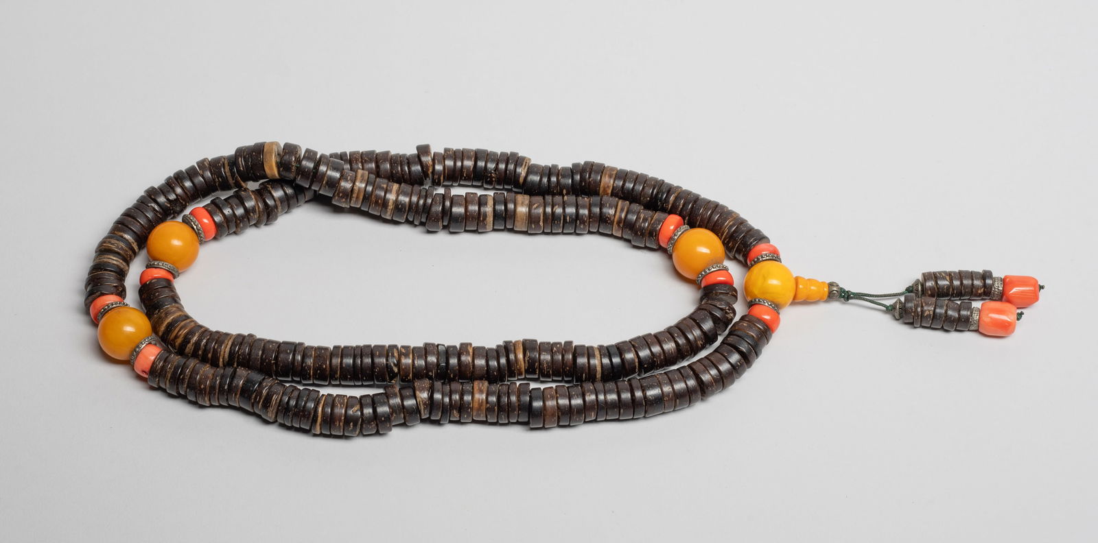 Chinese Tibetan Coconut Shell Prayer Beads (1 of 8)