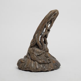 Estate Chinese Bark of Agarwood Libation Cup