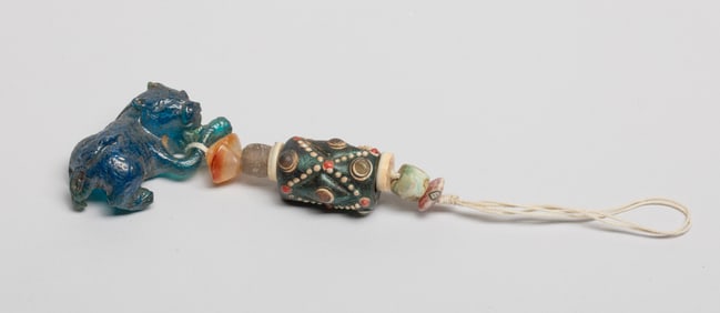 Chinese Glass, Agate Pendant