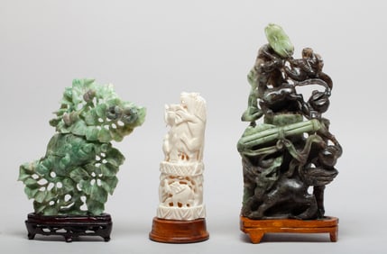 Vintage Chinese Stone, Decor Sculptures