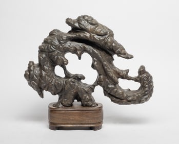 Estate Chinese Export Scholar Stone