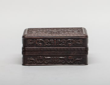 Chinese Zitan Like Covered Box