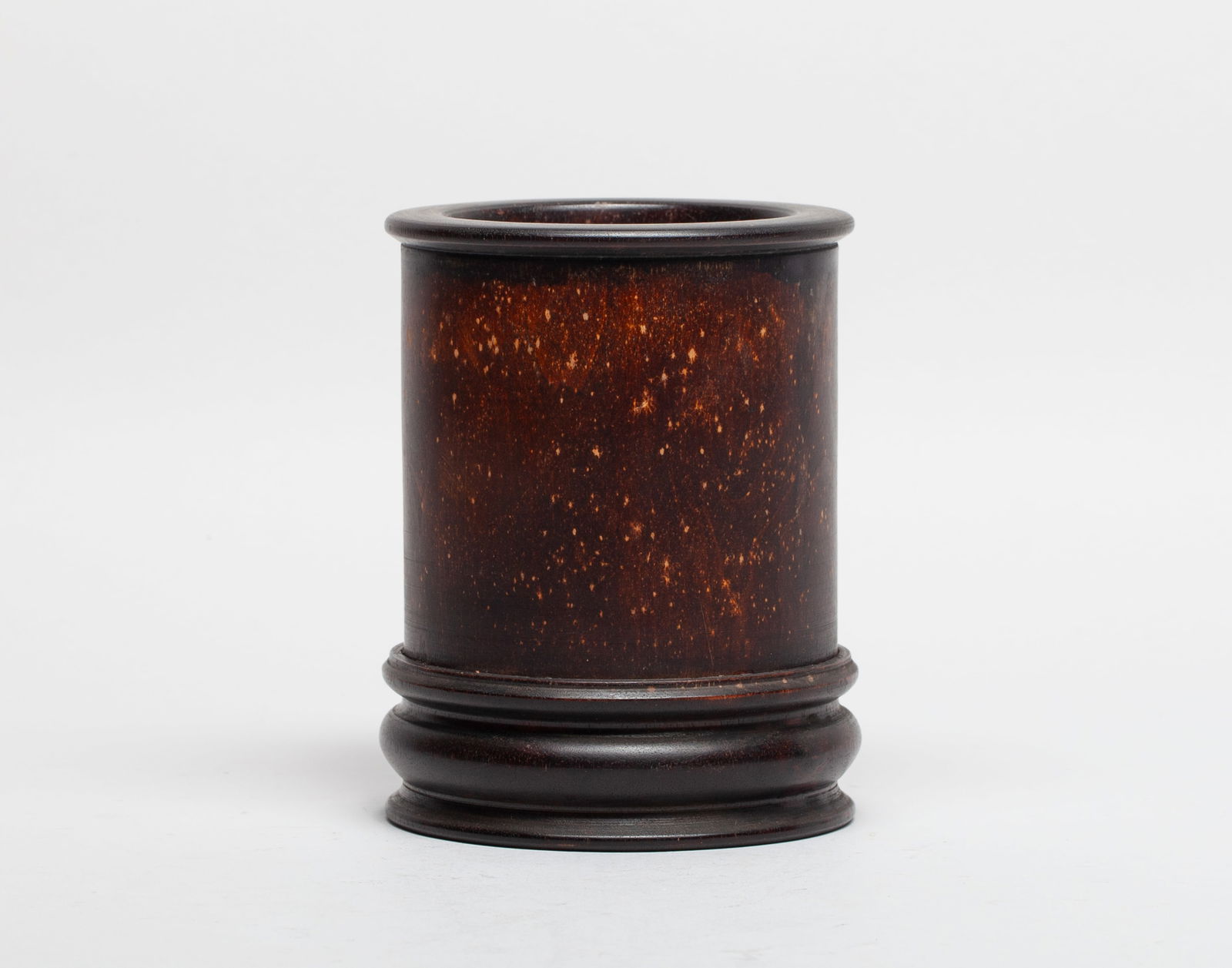 Rare Chinese Painted Lacquer Like Wood Pot (1 of 13)