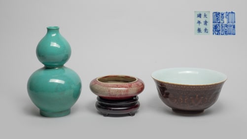 Estate Set Chinese Export Porcelains