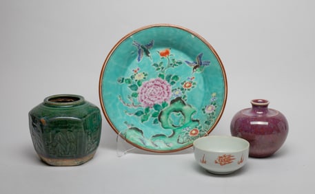 Estate Set Chinese Export Porcelain Wares