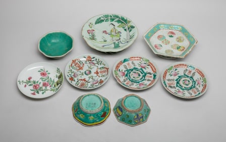 Large Set Chinese Export Porcelains