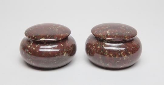 Two Vintage Gemstone Boxes