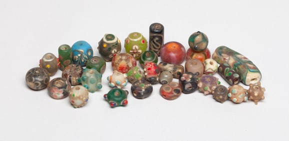 Set Chinese Peiking Glass Beads