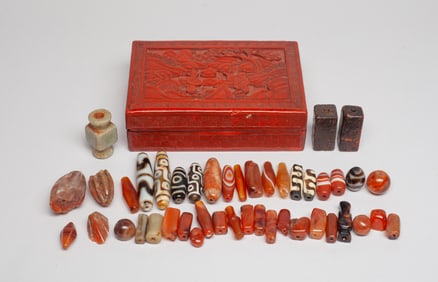 Estate Large Set Chinese Export Beads