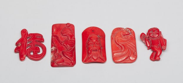 Estate Vintage Chinese Export Pendants