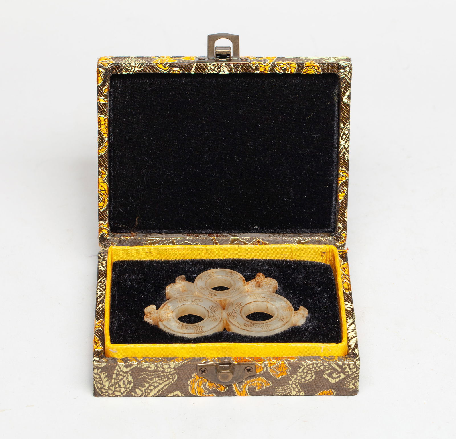 Estate Chinese Jade Carved Pendant (1 of 10)