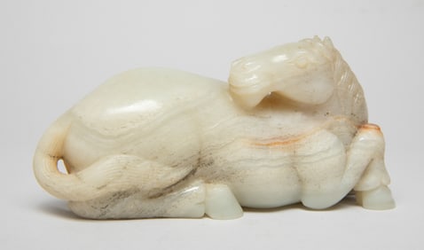 Chinese Russet Jade/ Stone Horse