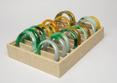 Estate Set Chinese Export Bangles