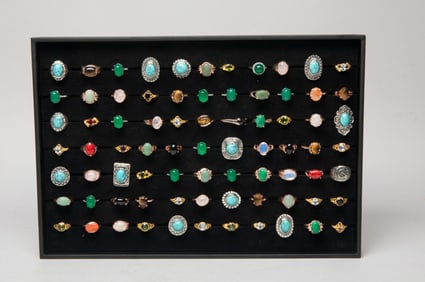 Estate Large Set Rings