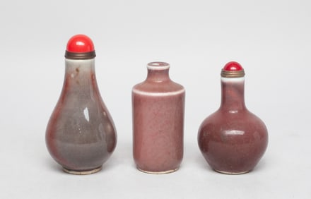 Estate Chinese Porcelain Snuff Bottles