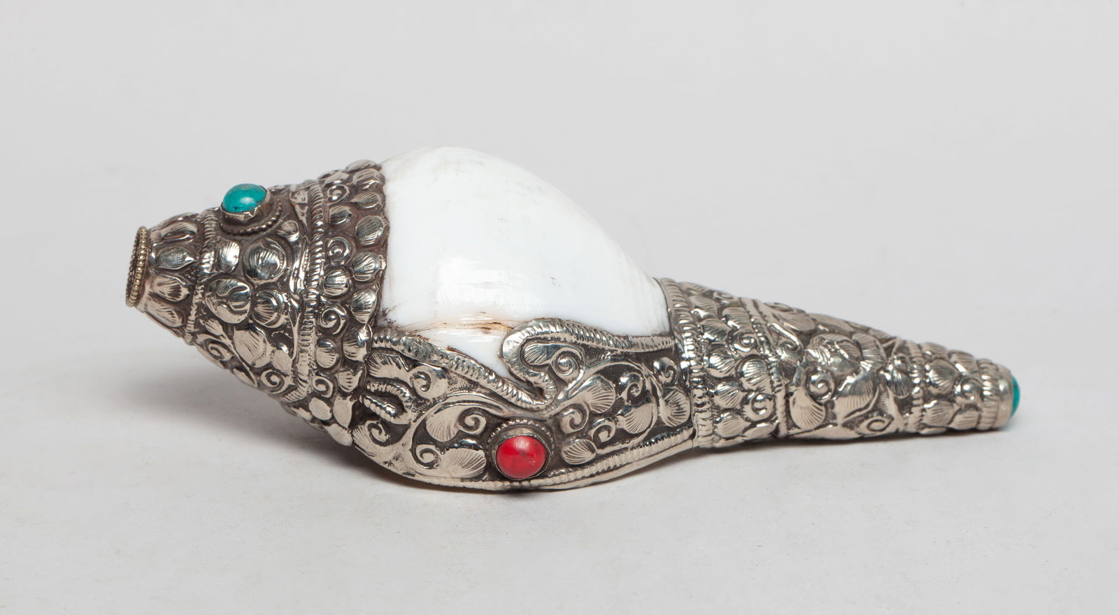 Estate Chinese Shell Horn Piece (1 of 13)