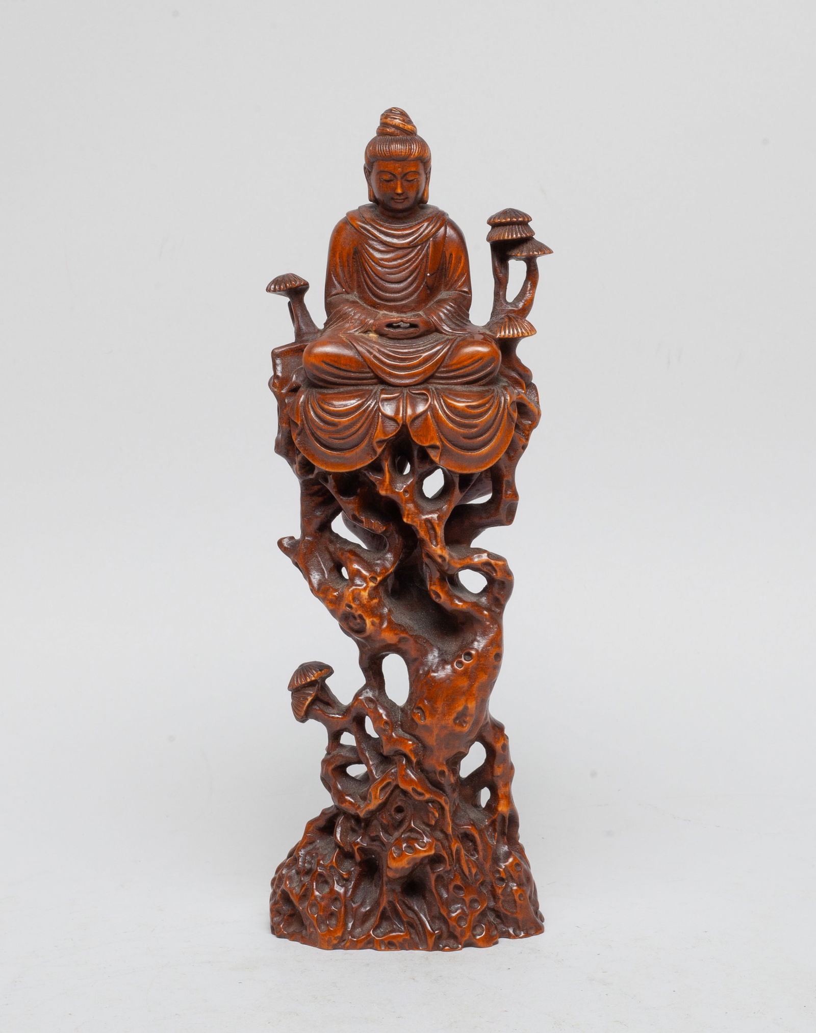 Collectible Chinese Wood Table Sculpture (1 of 13)