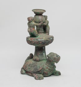 Estate Chinese Bronze Sculpture