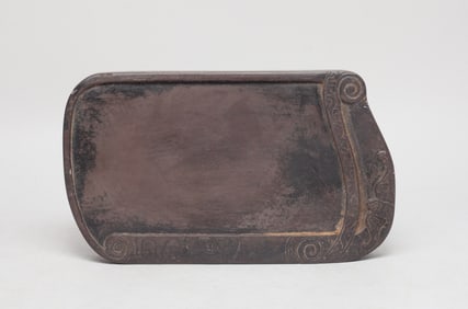 Signed Heavy Chinese Ink Stone