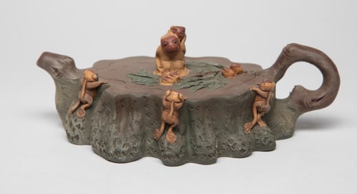 Vintage Chinese Yixing Zisha Tea Pot