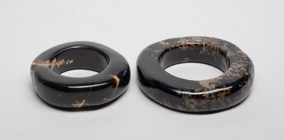 Two Strong Amber Bangles