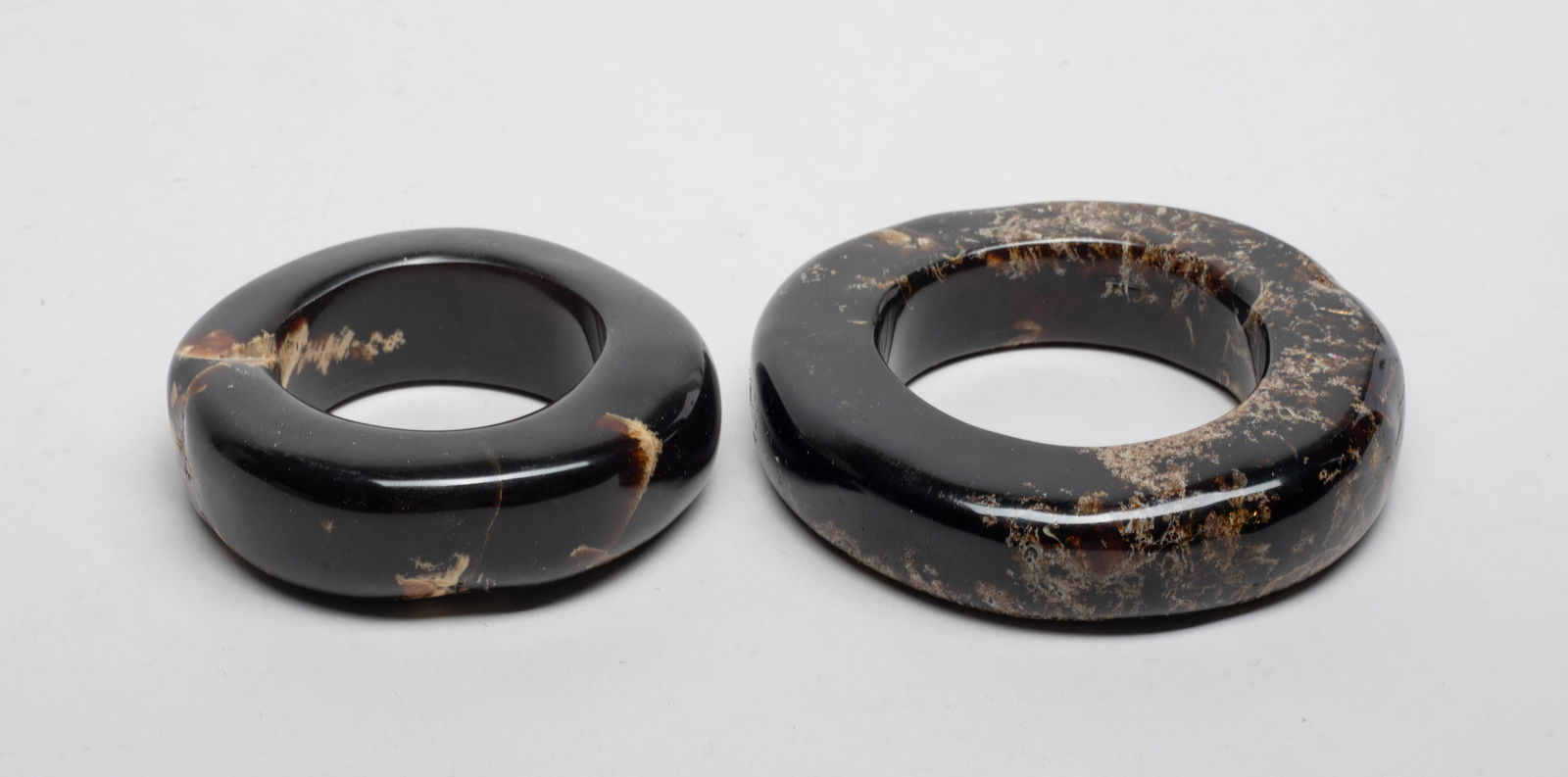 Two Strong Amber Bangles