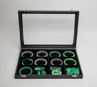 Set Chinese Export Colored Stone Jewelry