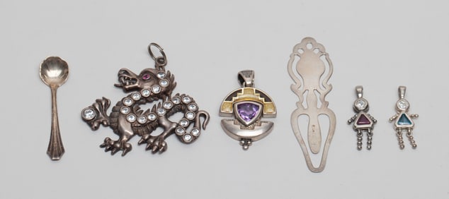 Collectible Sterling Silver w/ Gemstone