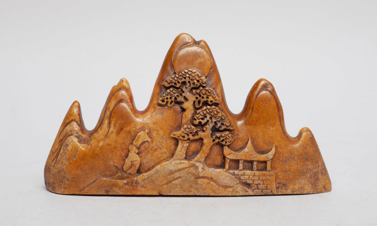 Chinese Shoushan Stone Table Sculpture (1 of 12)