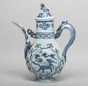 Estate Chinese Export Porcelain Pot