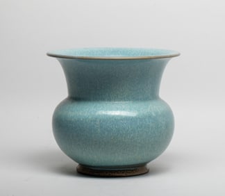 Estate Chinese Large Porcelain Flower Pot