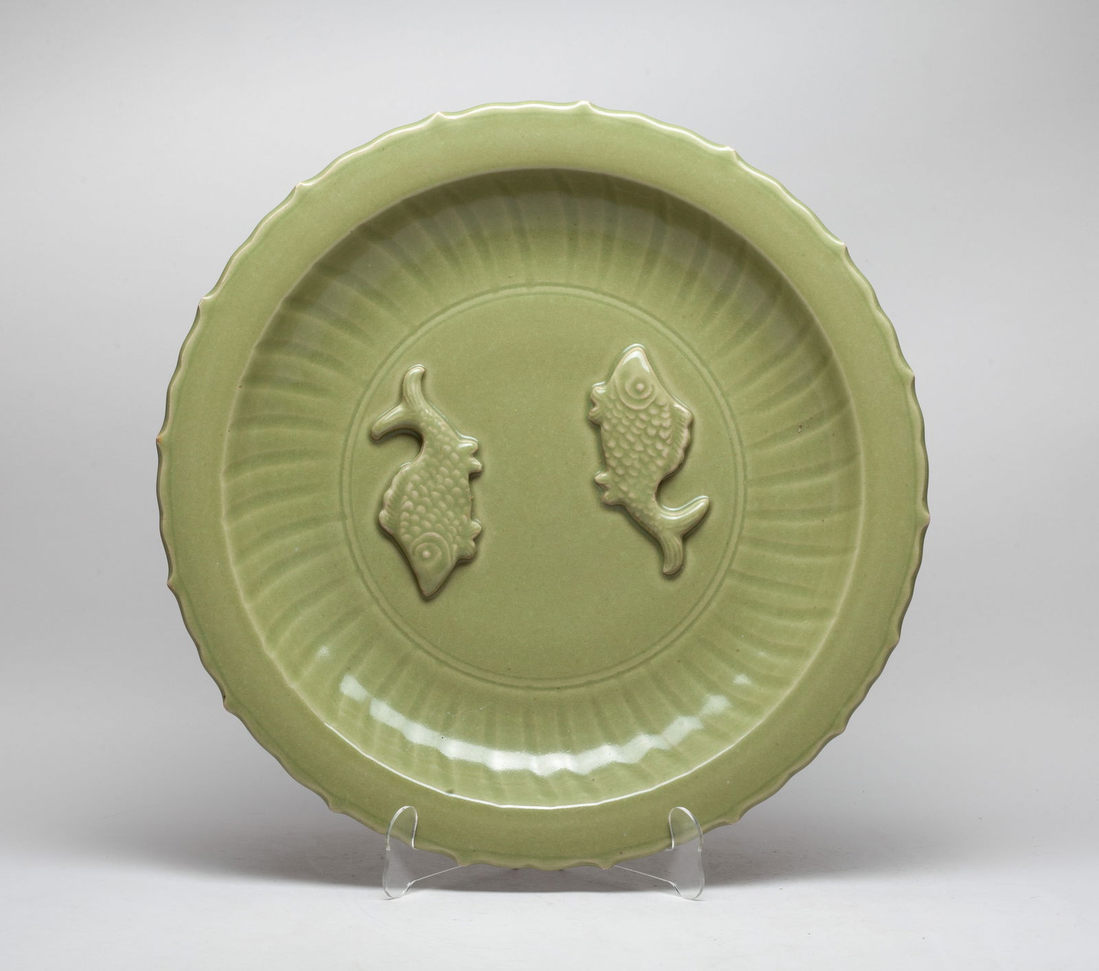 Chinese Export Longquan Porcelain Charger (1 of 12)