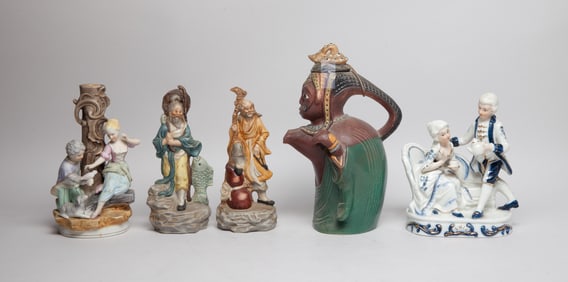 Estate Set Vintage Porcelain, Stonewares