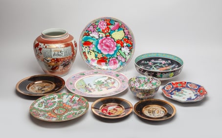 Estate Set Chinese, Japanese Porcelains