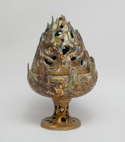 Collectible Chinese Gilt Bronze Censer