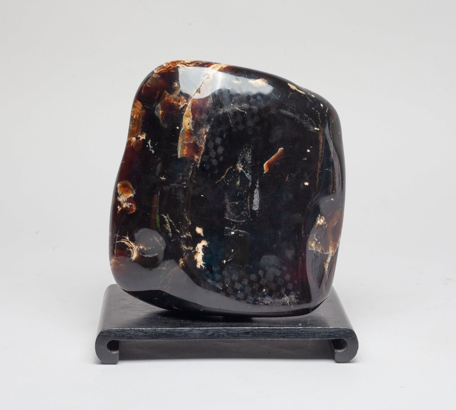 Large Chinese Export Root Amber Scholar Stone (1 of 15)