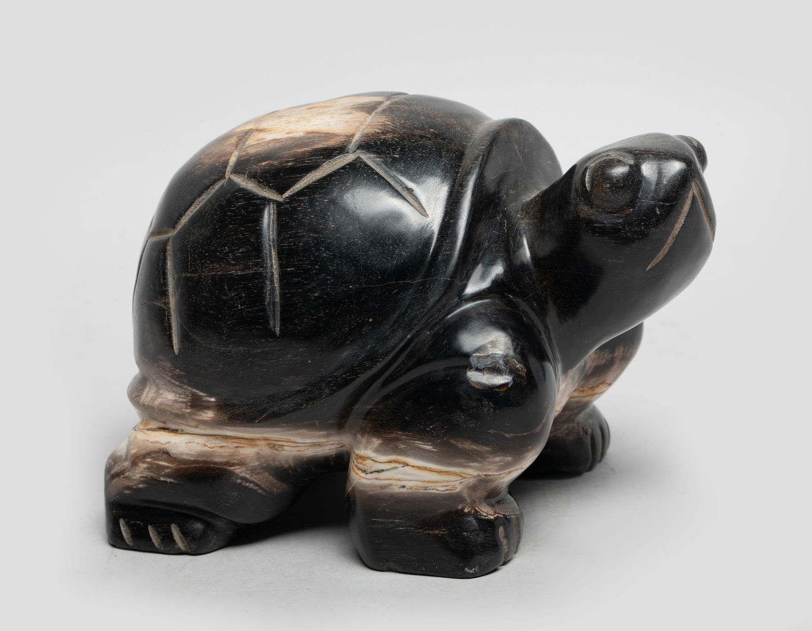 Large Folk Art Petrified Wood Sculpture (1 of 16)