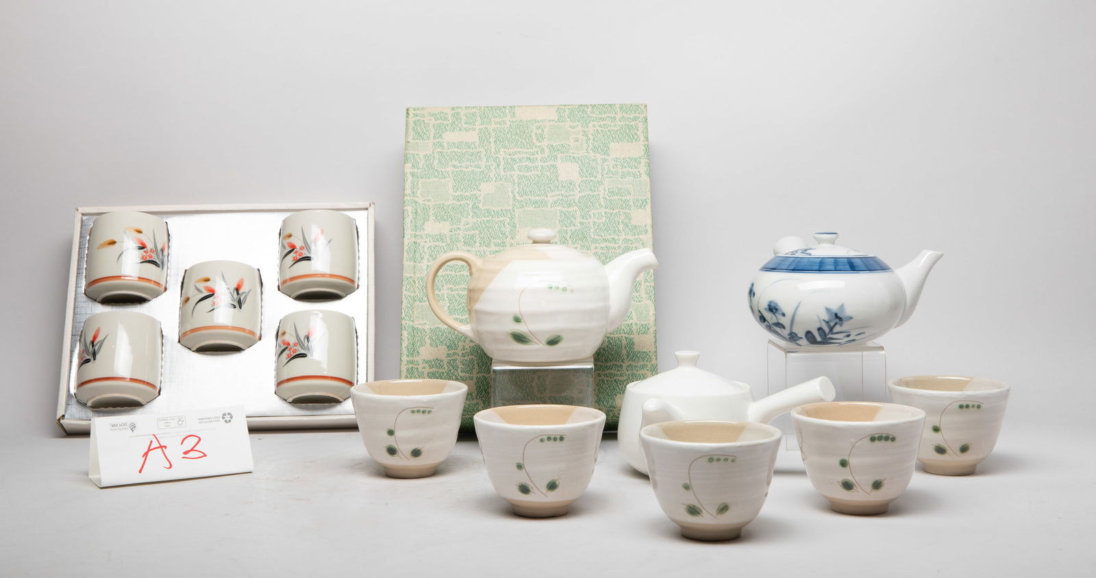 Estate Large Set Vintage Japanese Tea Wares (1 of 11)