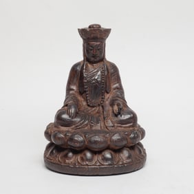 Chinese/ Asian Bark of Agarwood Buddha