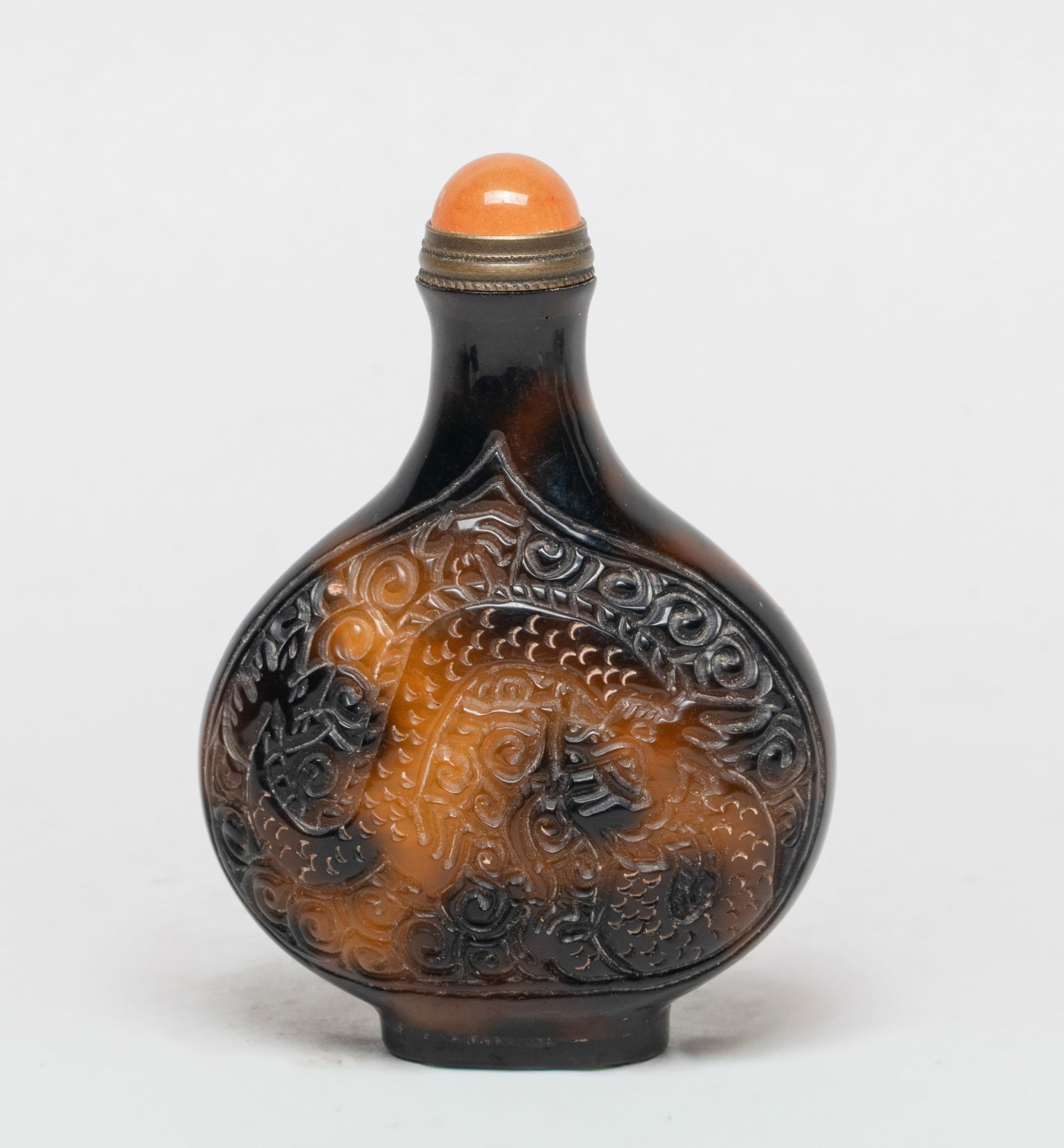 Chinese Export Carved Snuff Bottle (1 of 12)