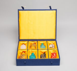 Estate Large Set Chinese Snuff Bottles