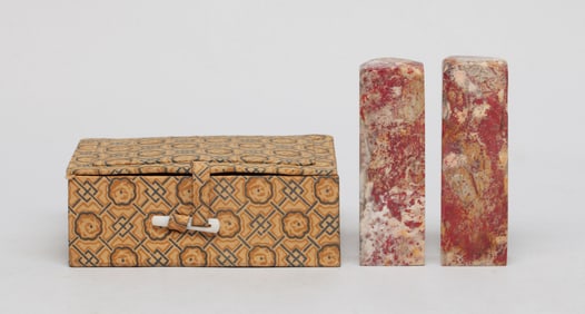 Estate Two Rare Chinese Stone Seals