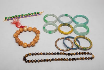 Estate Large Set Chinese Export Jewelry