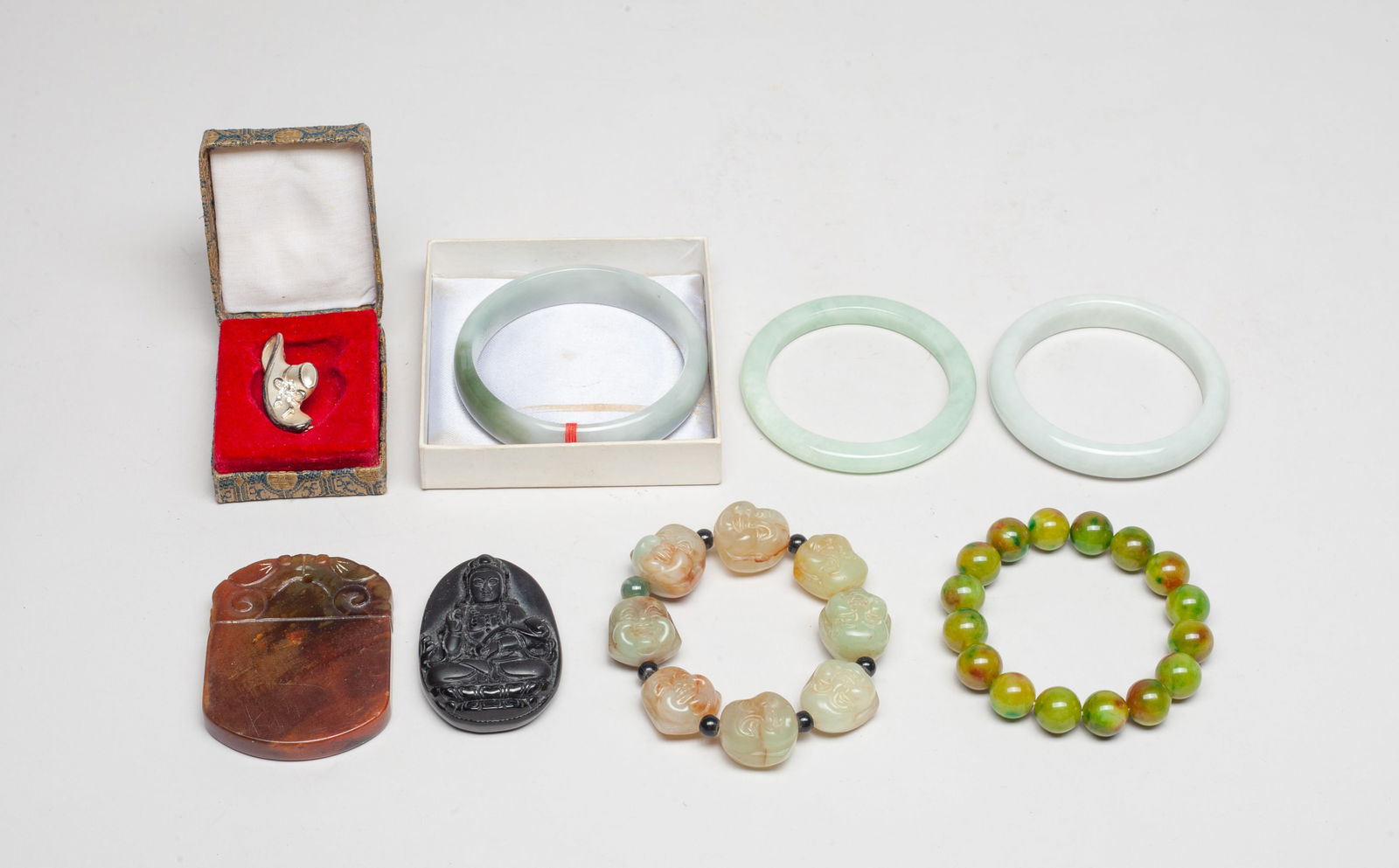 Estate Chinese Export Jade/ Stones (1 of 14)
