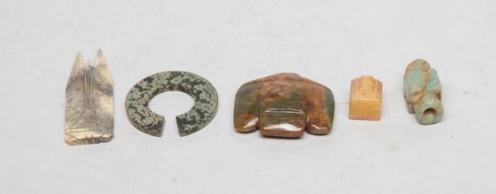 Set Chinese Jade/ Stone Carvings