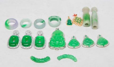 Estate Large Set Chinese Export Jewelry