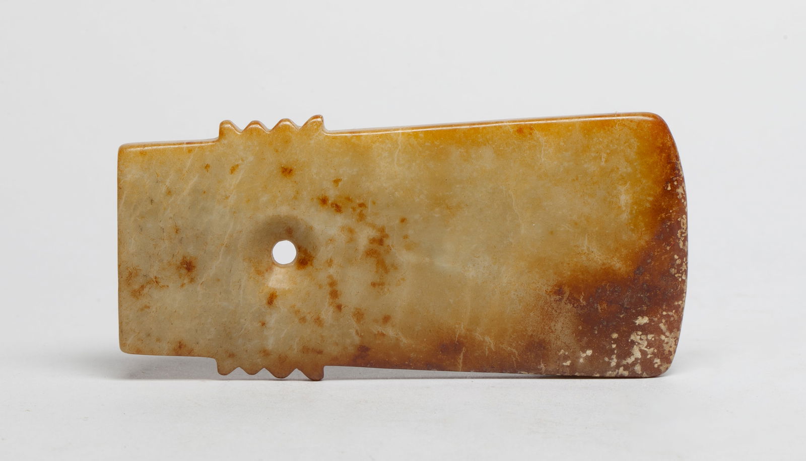 Chinese Russet Jade/ Stone Axe Pendant (1 of 12)