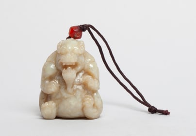 Collectible Chinese Burnt Jade Toggle